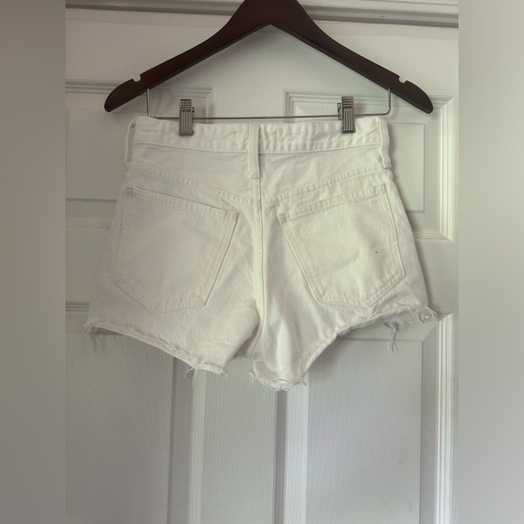 Madewell Relaxed Denim Shorts in Tile White Womens size 23 - Picture 9 of 11